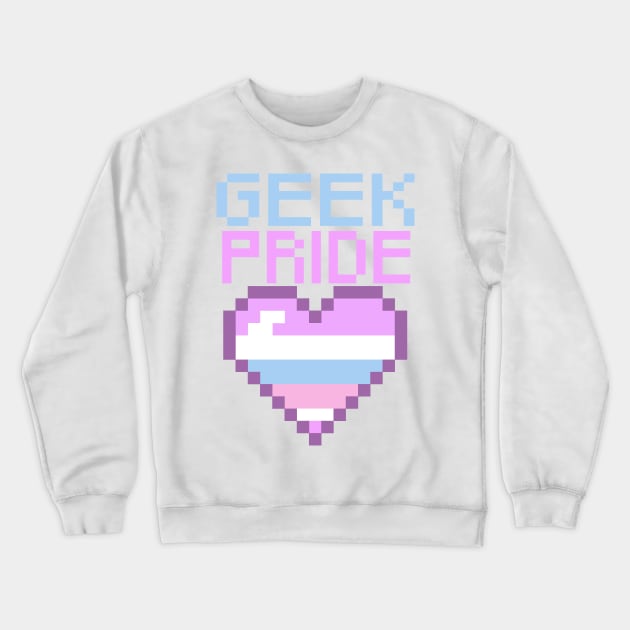 Geek Pride - InterSexual Pride Crewneck Sweatshirt by stateements